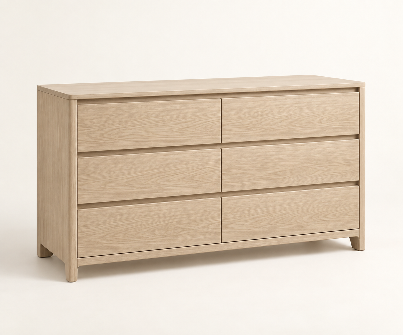 Commode Amara — Beige / Standard / Vernis mat